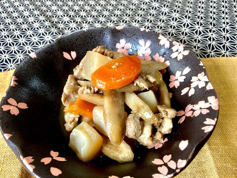 ごはんが進む!ごぼうと豚肉の煮物